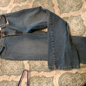 🇺🇸High rise straight leg Eddie Bauer jeans